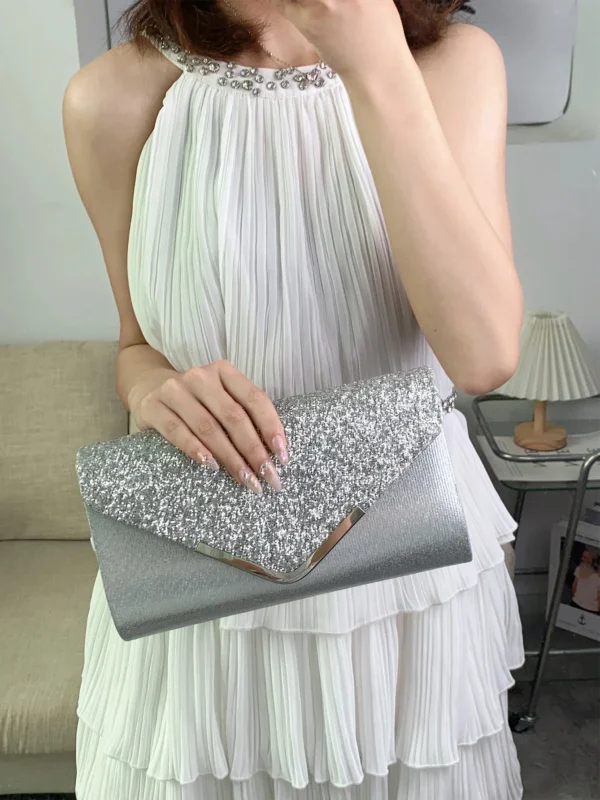 Sac à Main de Soirée Strass et Perles