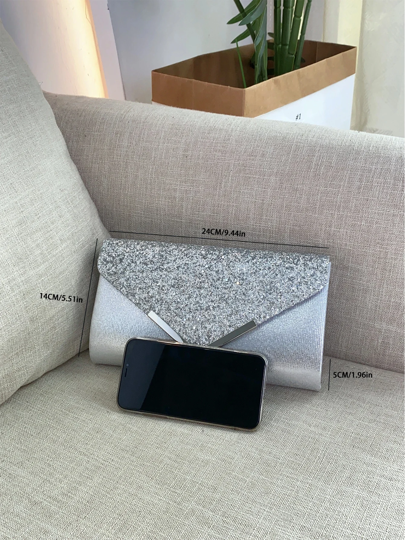 Sac à Main de Soirée Strass et Perles